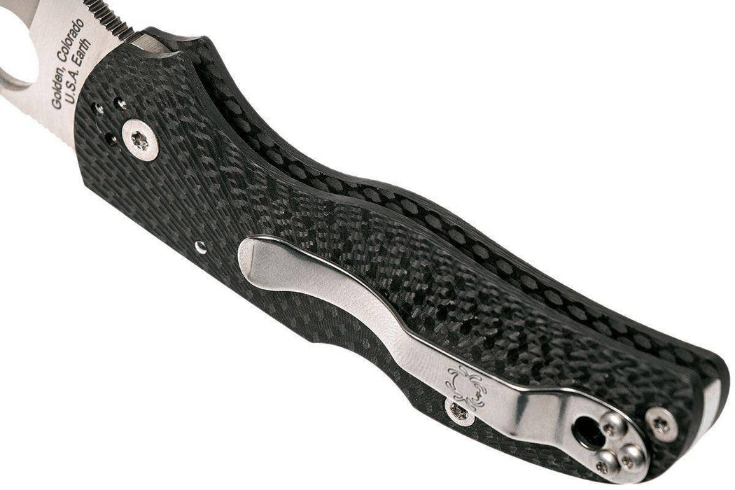 Spyderco C41CFPE5 Native 5 Folding Knife 3" CPM-S90V/CPM-154 Carbon Fiber Handles