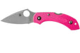 Spyderco Dragonfly 2 Pink Heals Lightweight Knife Pink (2.3" Satin)