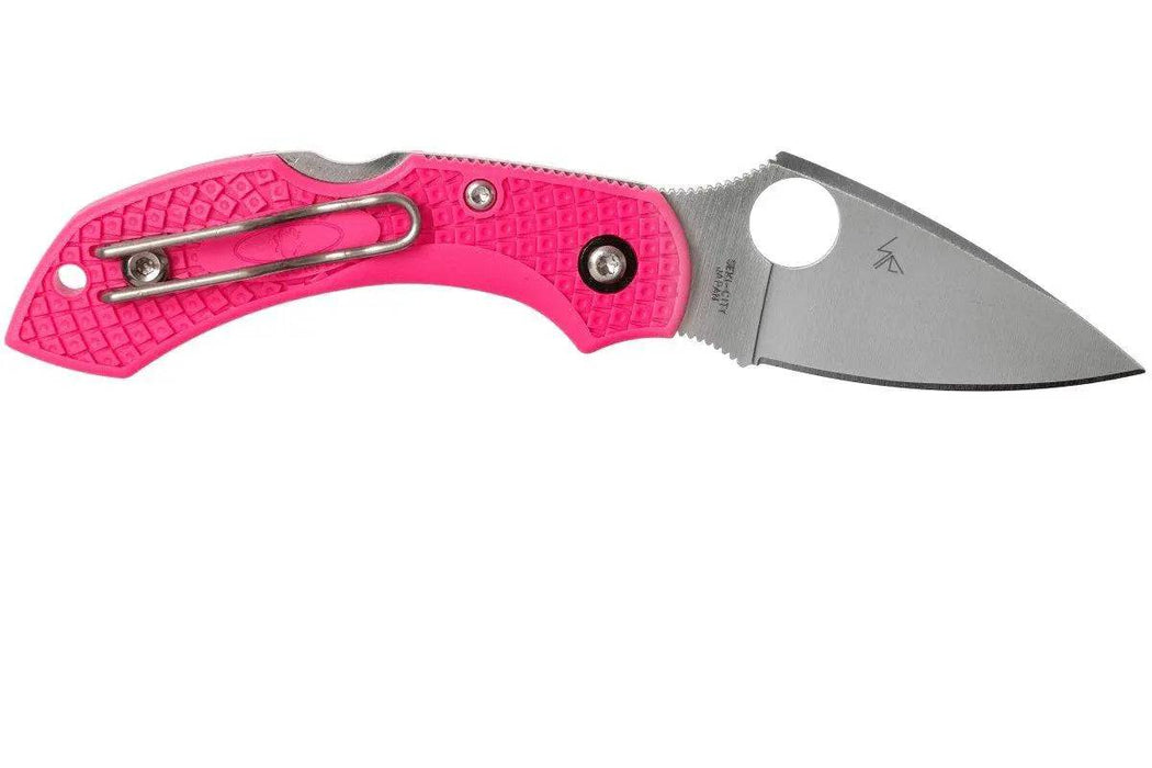 Spyderco Dragonfly 2 Pink Heals Lightweight Knife Pink (2.3" Satin)