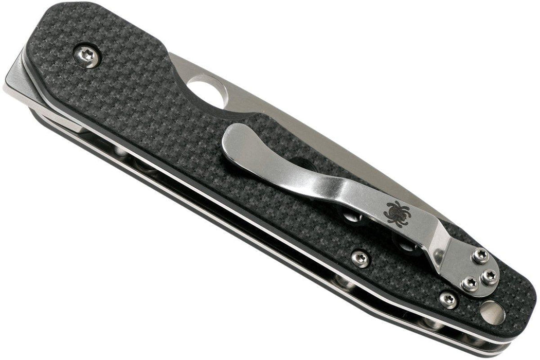 Spyderco Kevin Smock C240CFP Folding Knife 3.45" S30V Carbon Fiber