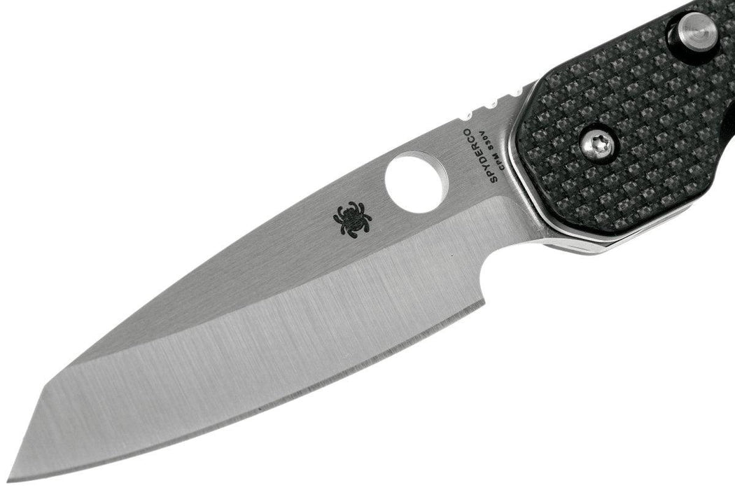 Spyderco Kevin Smock C240CFP Folding Knife 3.45" S30V Carbon Fiber