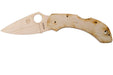 Spyderco Lil' Native C230 Wooden Folding Knife Kit, Gift Tin WDKIT2