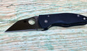 Spyderco MicroJimbo Folding Knife 2.45" S30V Satin Plain Blade Black G10 Handles