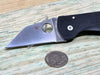 Spyderco MicroJimbo Folding Knife 2.45" S30V Satin Plain Blade Black G10 Handles