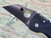 Spyderco MicroJimbo Folding Knife 2.45" S30V Satin Plain Blade Black G10 Handles