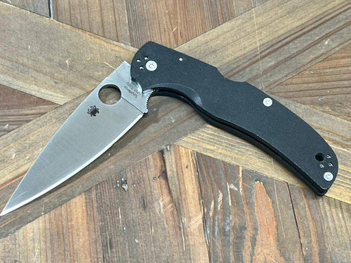 Spyderco Native Chief Folding Knife 4.08" S30V Satin Black G10 Handles