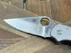 Spyderco Para 3 C223GP Custom Titanium Handles Knife 3" S110V Satin (USA)