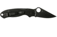 Spyderco Para 3 C223GPBK Knife 3" S45VN Black Plain Blade, Black G10 Blackout (USA)