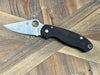 Spyderco Para 3 C223GPDBCK Knife 3" S110V Satin Blade Black Handles G10 (USA)