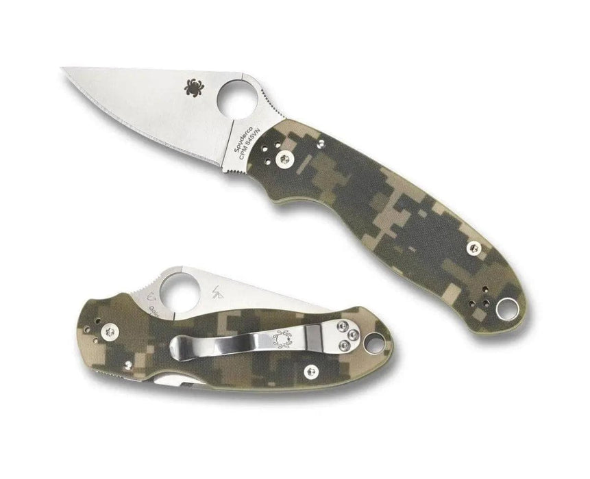 Spyderco Para 3 CPM-S45VN Knife Digi Camo G-10 (3" Satin)