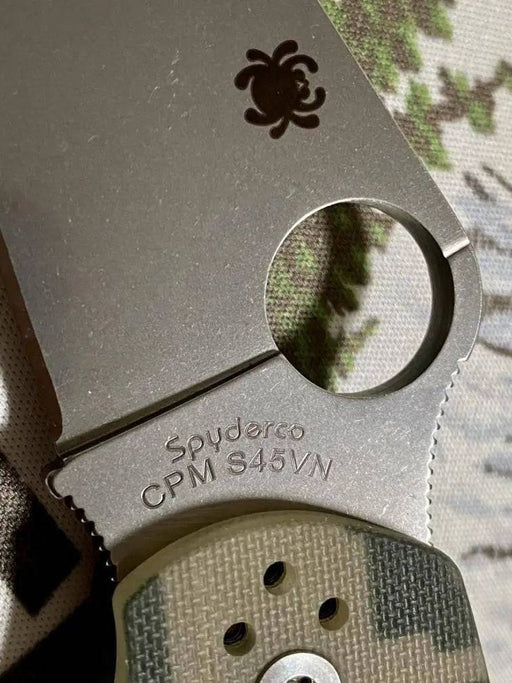 Spyderco Para 3 CPM-S45VN Knife Digi Camo G-10 (3" Satin)