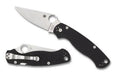 Spyderco Paramilitary 2 C81GP2 Knife 3.42" S45VN Blade, Black G10 Handles