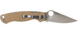 Spyderco Paramilitary 2 C81MPCW2 Folding Knife 3.47" CruWear Canvas Micarta