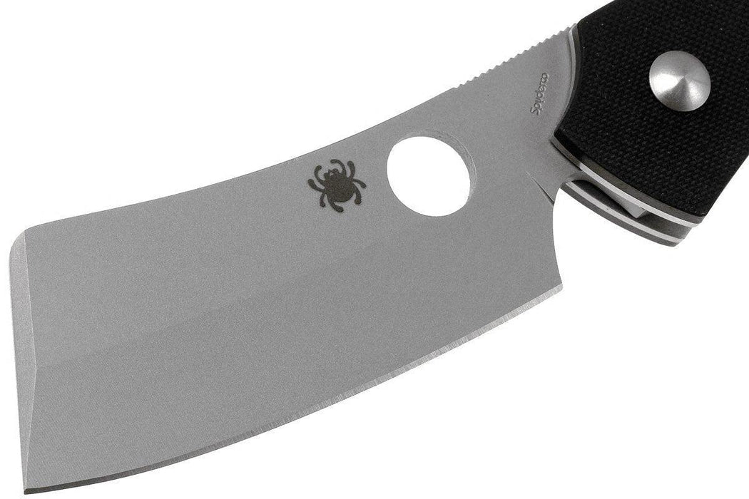 Spyderco Roc Folding 3.07" VG10 Bead Blast Cleaver Blade (C177GP)