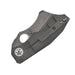 Spyderco Stovepipe Folding Knife 2.78" CPM-20CV Dark Stonewashed Cleaver Blade