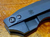 Spyderco Stovepipe Folding Knife 2.78" CPM-20CV Dark Stonewashed Cleaver Blade