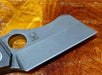 Spyderco Stovepipe Folding Knife 2.78" CPM-20CV Dark Stonewashed Cleaver Blade