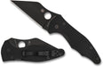 Spyderco Yojimbo 2 Folding Knife 3.2" Black DLC C85GPBBK2