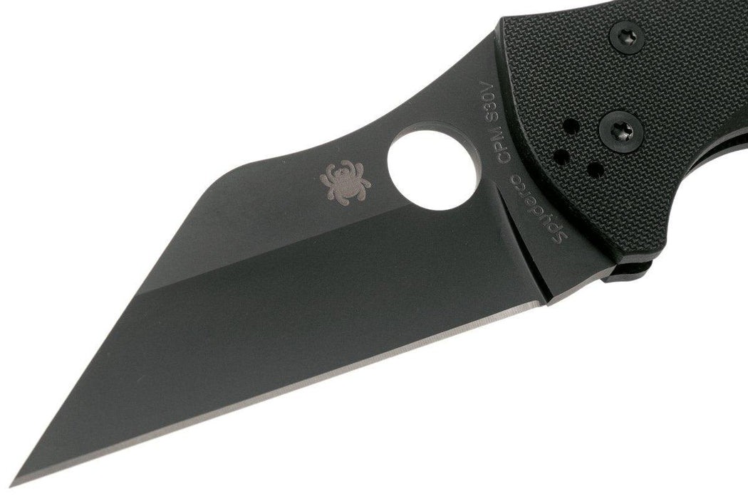 Spyderco Yojimbo 2 Folding Knife 3.2" Black DLC C85GPBBK2