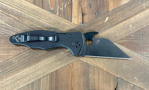 Spyderco Yojimbo 2 Semi-Custom Emerson Folding Knife 3.2" Black DLC - C85GPBBK2