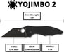 Spyderco YoJumbo Blackout Folding Knife 3.98" S30V Black Blade