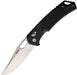 SRM Knives 9201 Folding Knife 3.54" D2 Satin Clip Point Blade G10 Handles Crossbar Lock