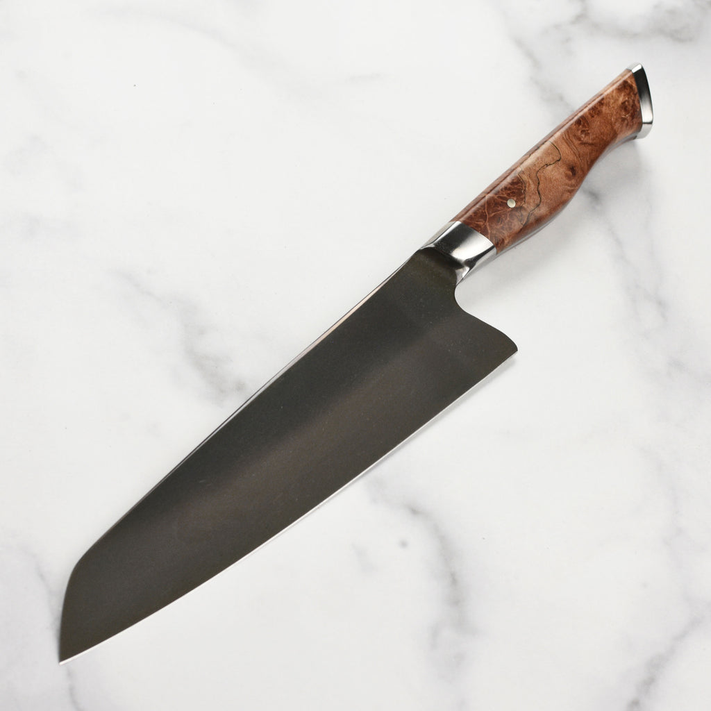 Victorinox Wood Kitchen Cleaver Maple - Fixed Blade