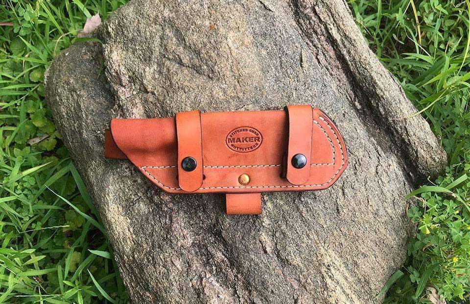 Bushcraft 6 Way Leather Sheath (Custom)