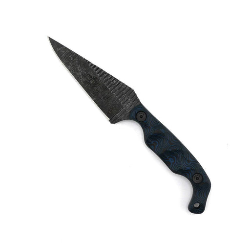 Stroup Knives Bravo 5 Blue G10 Fixed Blade