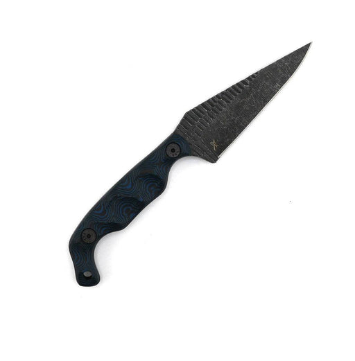 Stroup Knives Bravo 5 Blue G10 Fixed Blade