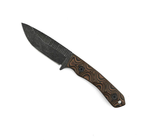 Stroup Knives GP2 Camo FDE Custom G10 Fixed Blade