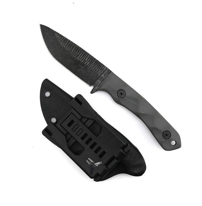 Stroup Knives GP2 Grey G10 Fixed Blade