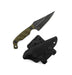 Stroup Knives Mini1 OD Green G10 Fixed Blade