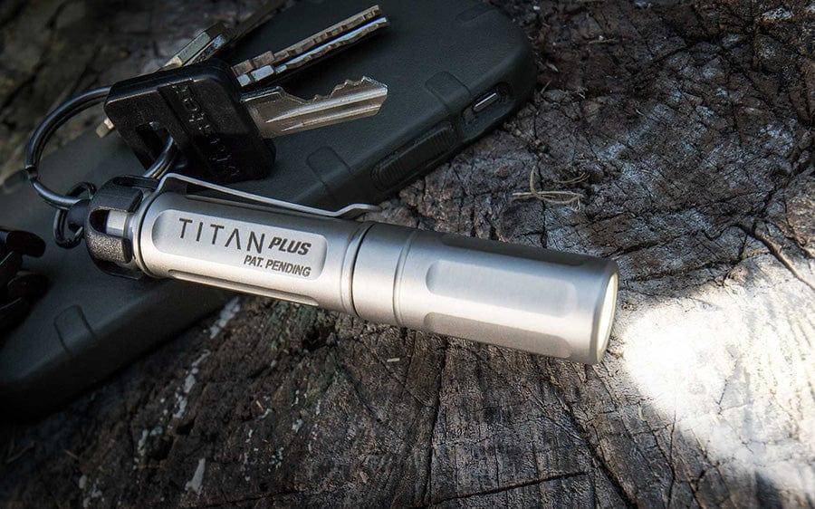 SureFire Titan Plus Ultra-Compact Multi-Output LED Keychain 300 Lumens Flashlight (USA)