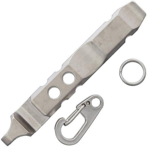 TEC Accessories Titanium Pry Bar Keychain Edition