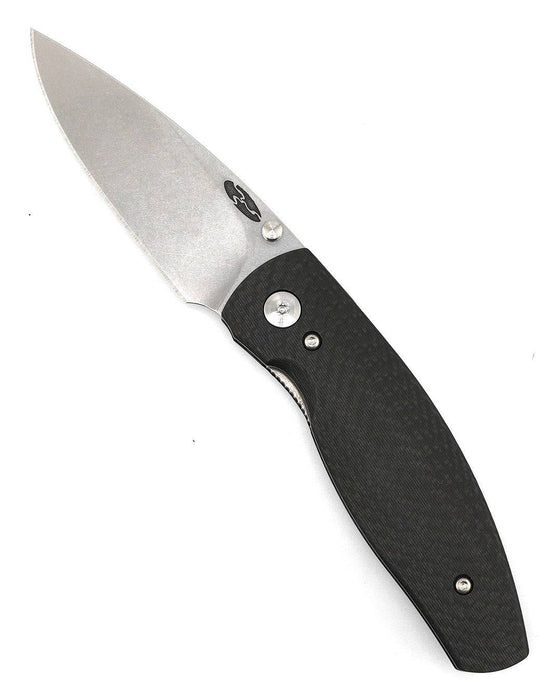 TRM Neutron 2 Linerlock MagnaCut - Carbon Fiber - 3D Contoured Smooth Scales