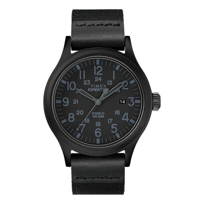 Timex Expedition Scout 40mm - Black - Fabric Strap Watch