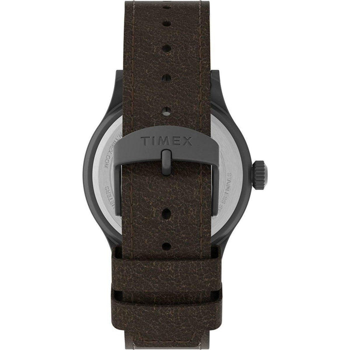 Timex Expedition Scout - Khaki Dial - Brown Leather Strap