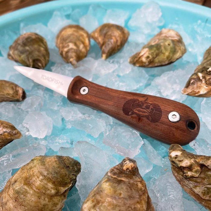 Limited Edition Professional Wooden Handle Oyster Shucking Knife