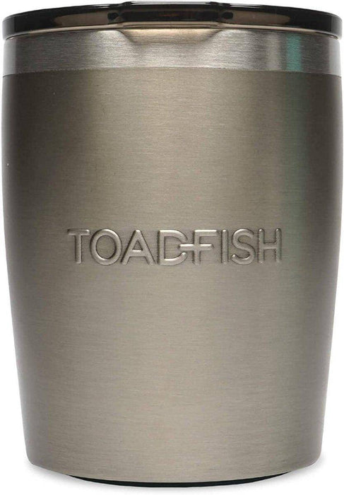 Toadfish 10oz Double Wall Insulated Stainless Steel Rocks Tumbler w/ East Slide Lid