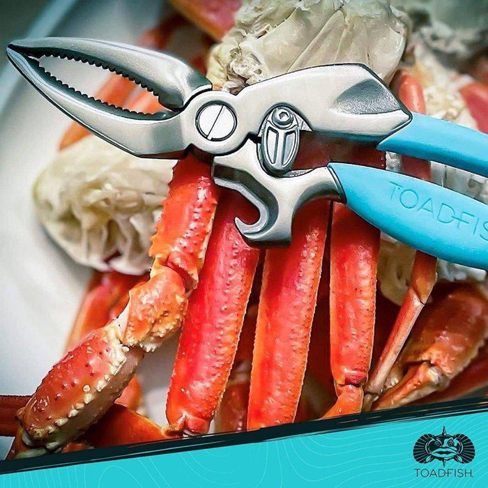 Toadfish Coastal Kitchen Collection - Crab Cracker, Shrimp Deveiner and Oyster Knife