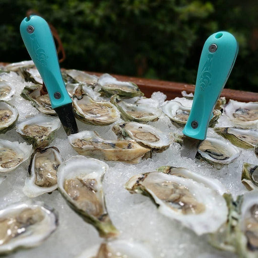 Toadfish Oyster Shucking Opener PUT 'EM BACK Knife