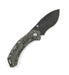 Custom Engraved Toor Knives XT1 Bravo Carbon Fiber Folding Knife CPM S35VN (USA)