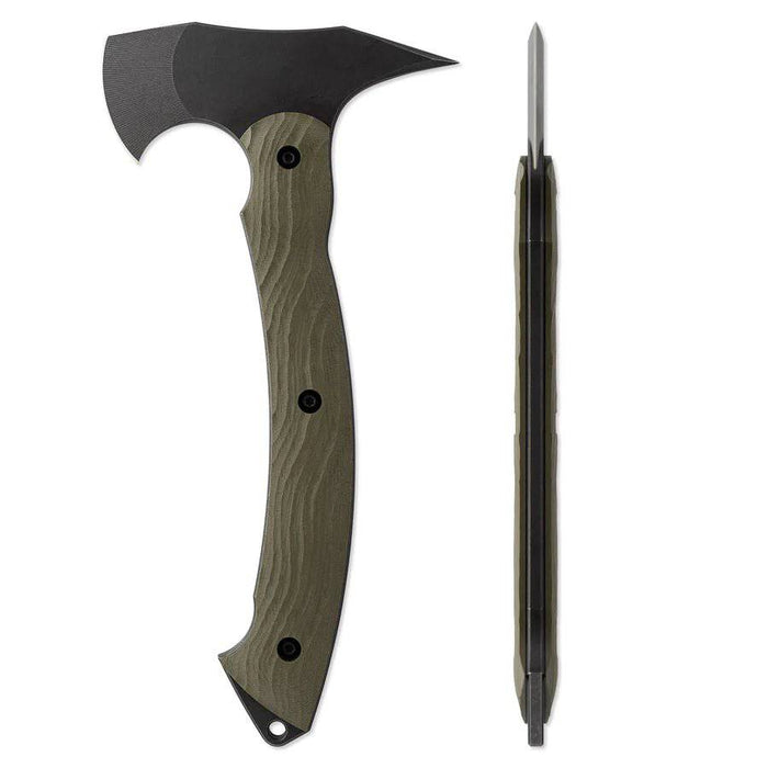 Toor Knives Tomahawk, 11" Overall, D2 Axe Head w/ Spike (USA)