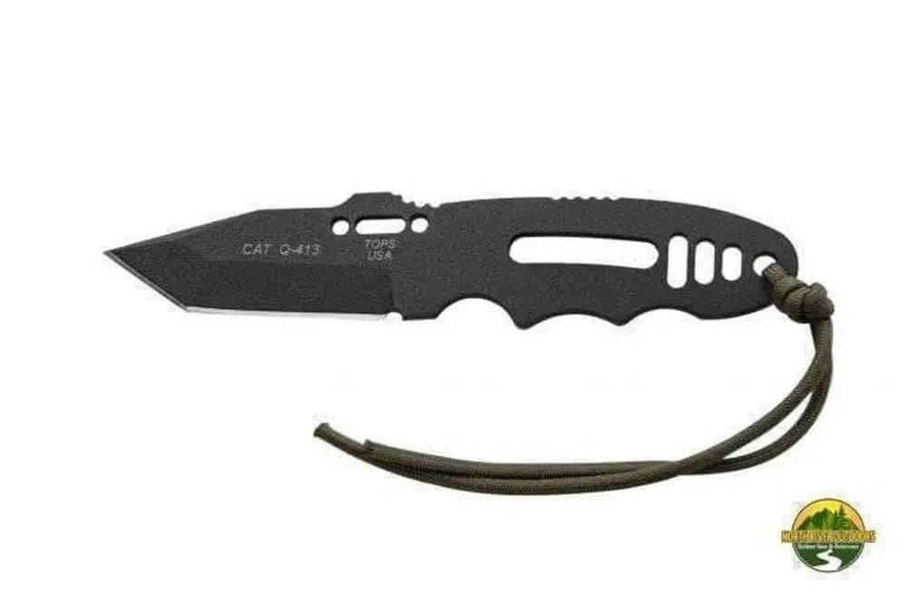 TOPS C.A.T. 202 Knife - Tanto Point