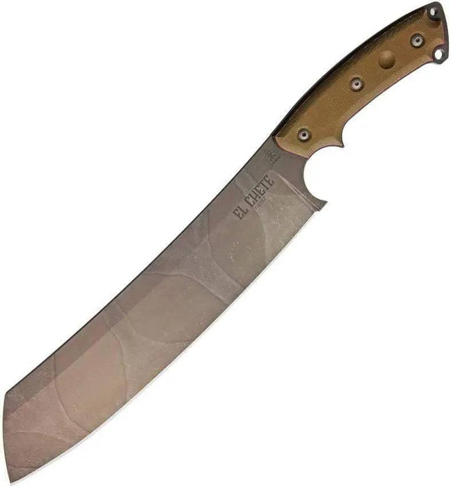 TOPS Knives El Chete with Camo Finish Blade