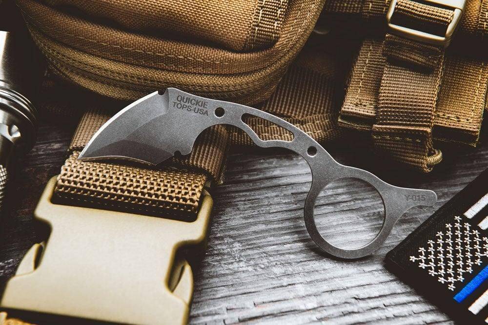 TOPS Knives Quickie 3-Finger Karambit (USA) QCK-01