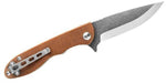 TOPS MSF-4.0 Mini Scandi Flipper Knife 3.25" N690Co Two-Tone Blade