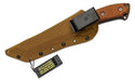 TOPS Steel Eagle 107D Delta Class Fixed 7.63" Tanto Blade Tan/Black Micarta Handle SE107D-2DC (USA)