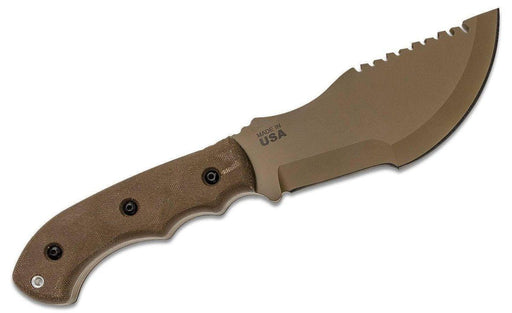 TOPS Tom Brown Tracker #1 Fixed 6.38" Coyote Tan TBT01-TAN